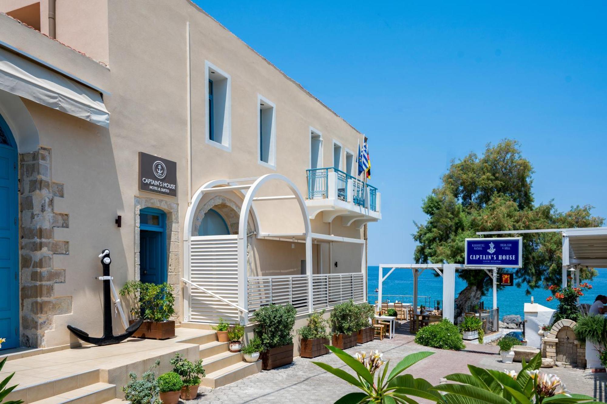 Captain'S House Hotel Suites & Apartments Pánormos Zewnętrze zdjęcie